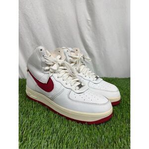 OG ALL Nike Air Force 1 High Sculpt‎ “White Red” (DC3590-100) Women's Size 11.5